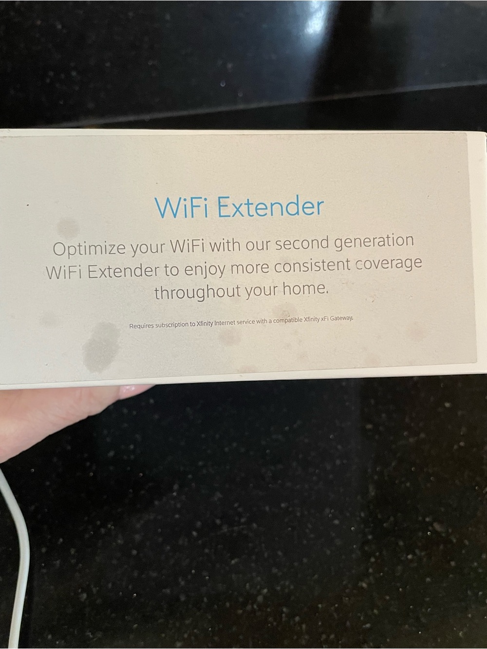 Xfinity WiFi Extender with Box and Instructions - Picture 5 of 8